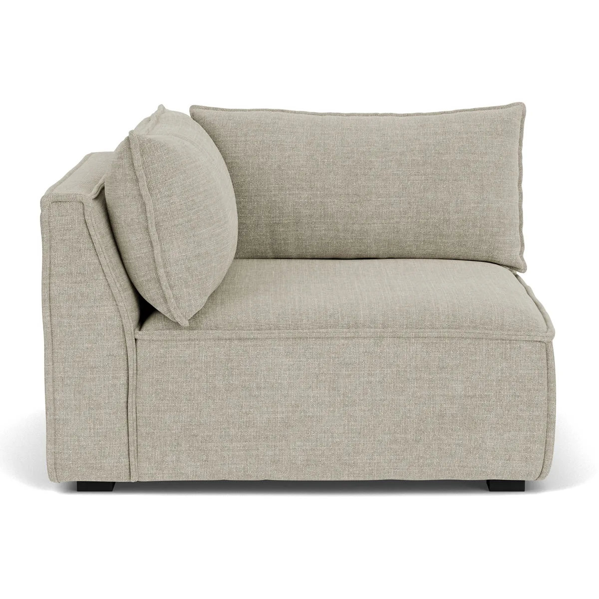 Daphne Fabric 1 Seater Left Corner Modular Sofa