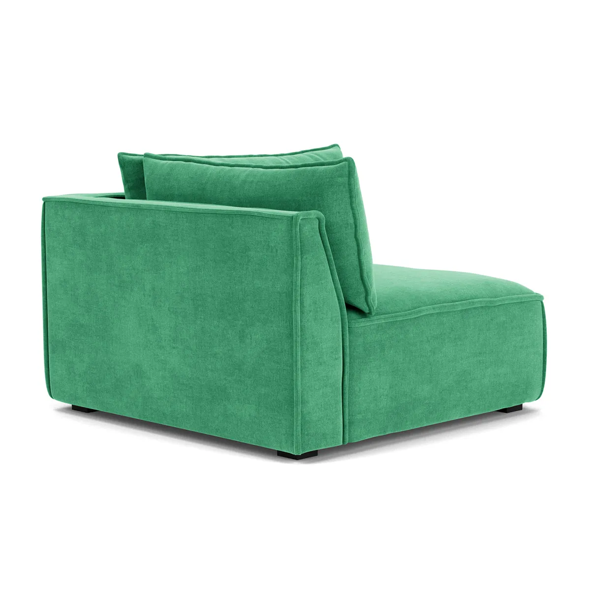Daphne Fabric 1 Seater Left Corner Modular Sofa
