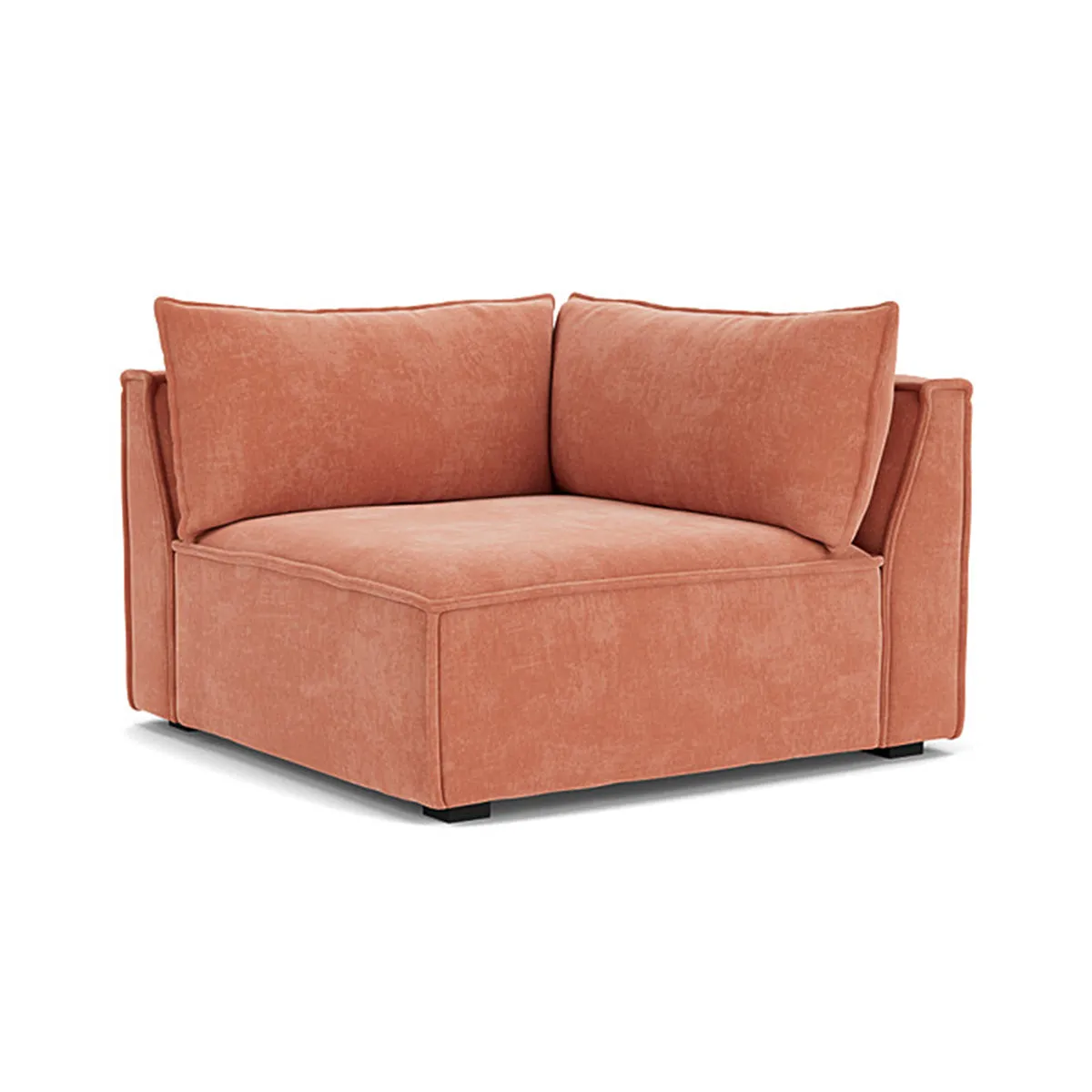 Daphne Fabric 1 Seater Left Corner Modular Sofa