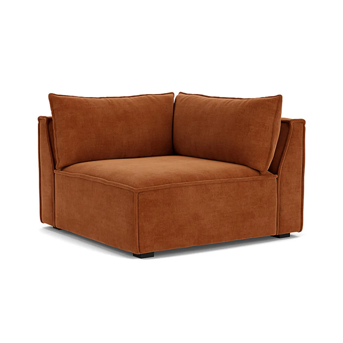 Daphne Fabric 1 Seater Left Corner Modular Sofa