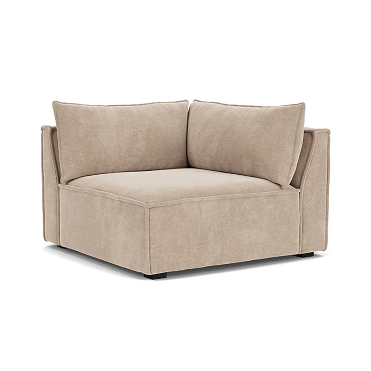 Daphne Fabric 1 Seater Left Corner Modular Sofa