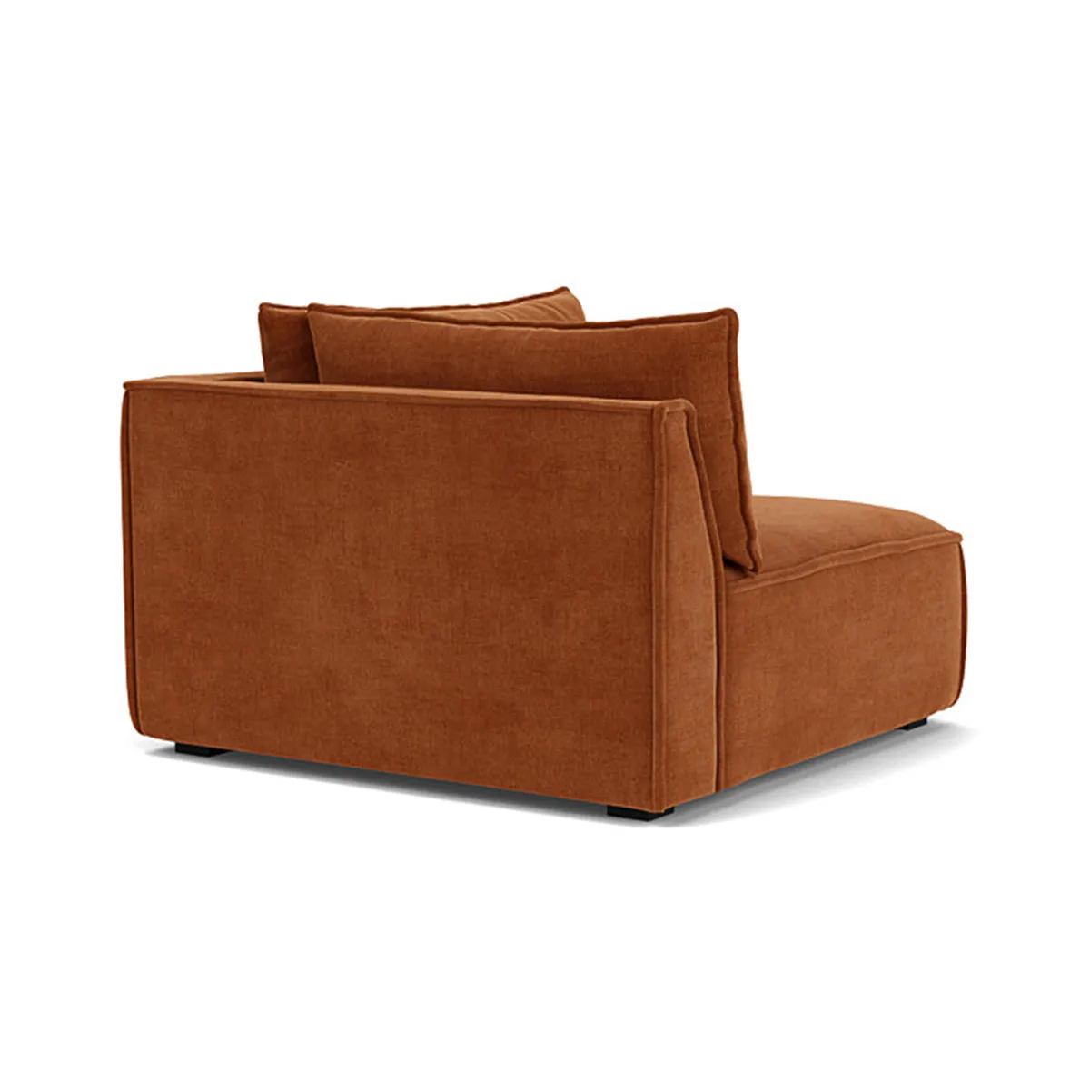 Daphne Fabric 1 Seater Left Corner Modular Sofa
