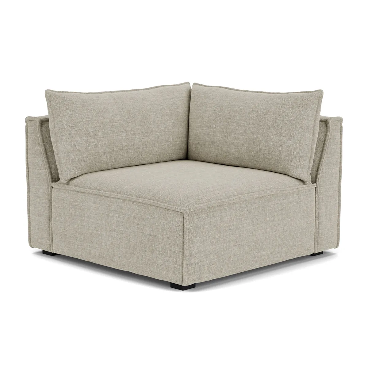 Daphne Fabric 1 Seater Right Corner Modular Sofa