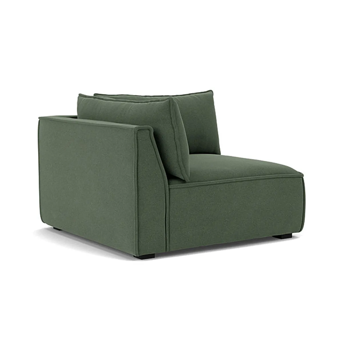 Daphne Fabric 1 Seater Right Corner Modular Sofa