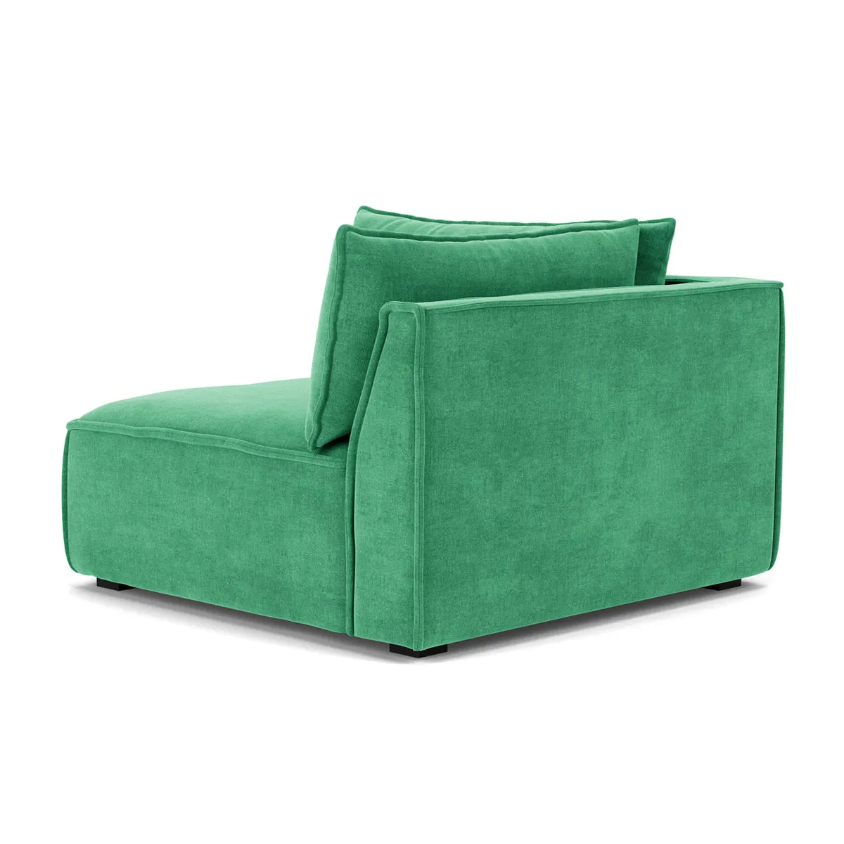 Daphne Fabric 1 Seater Right Corner Modular Sofa