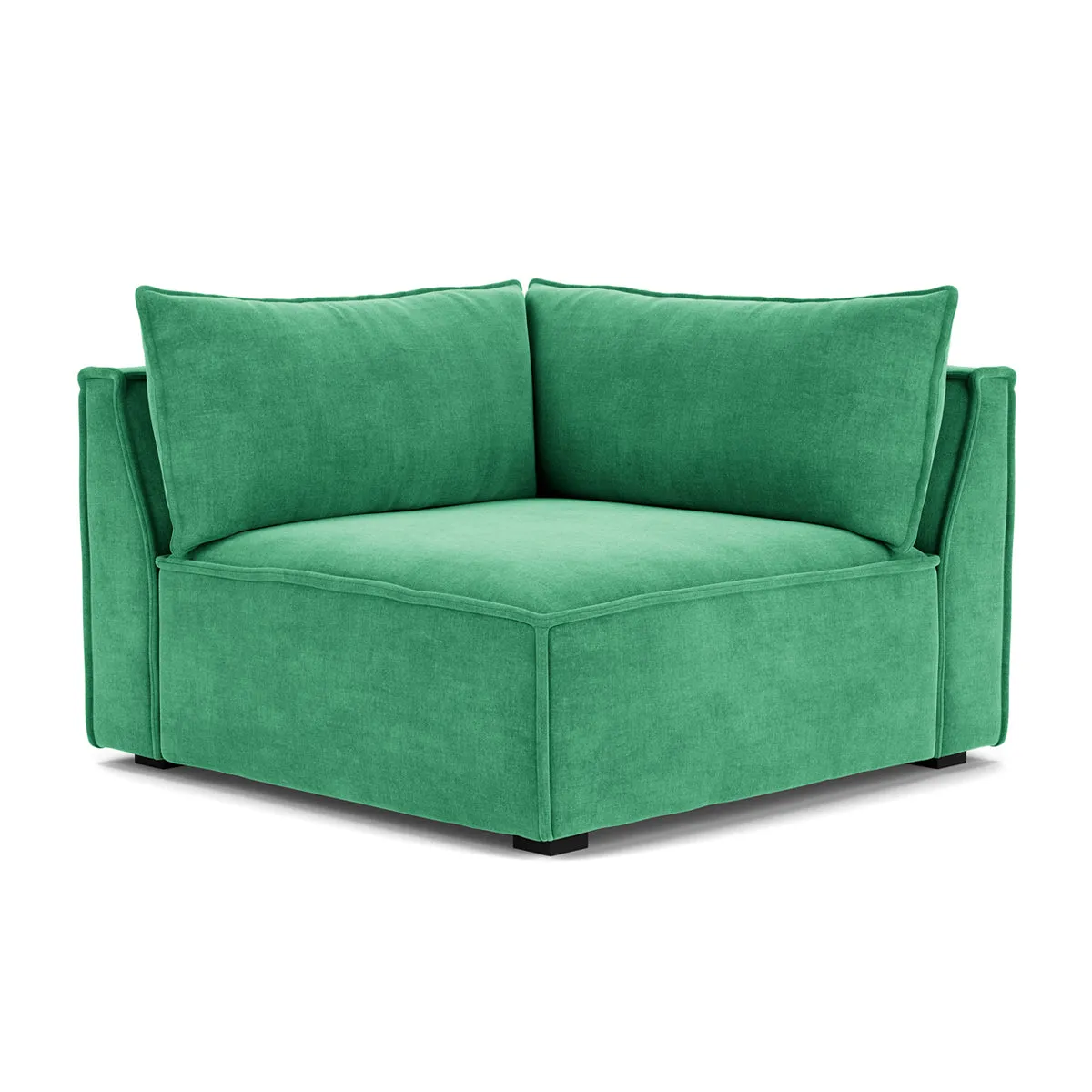 Daphne Fabric 1 Seater Right Corner Modular Sofa