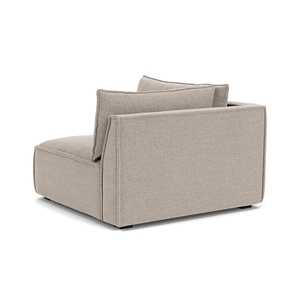 Daphne Fabric 1 Seater Right Corner Modular Sofa