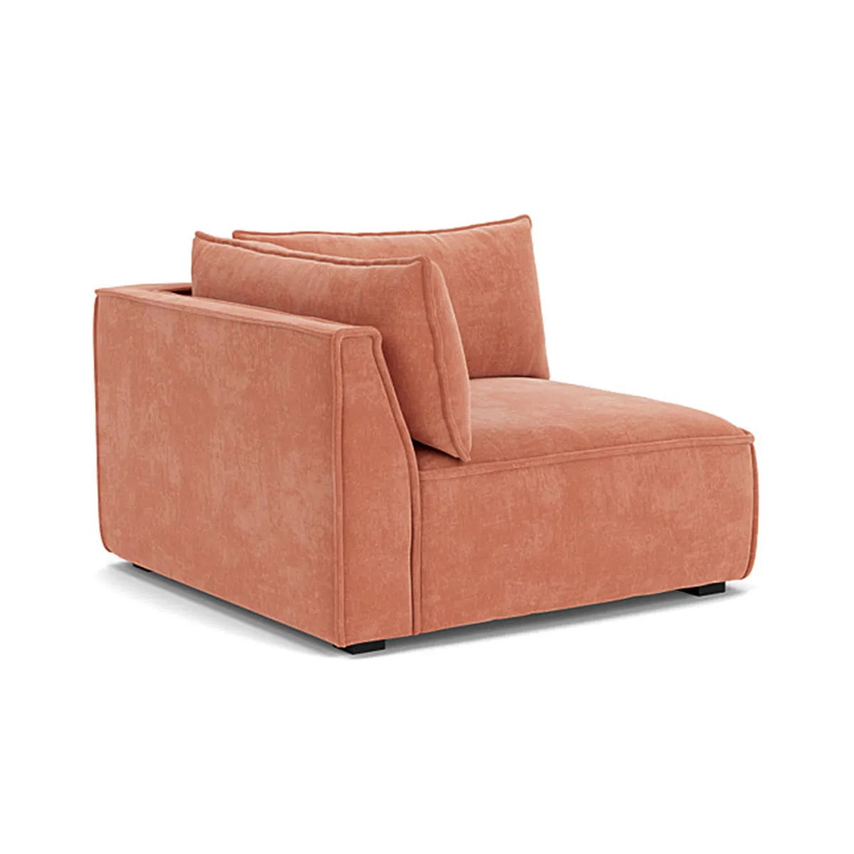 Daphne Fabric 1 Seater Right Corner Modular Sofa