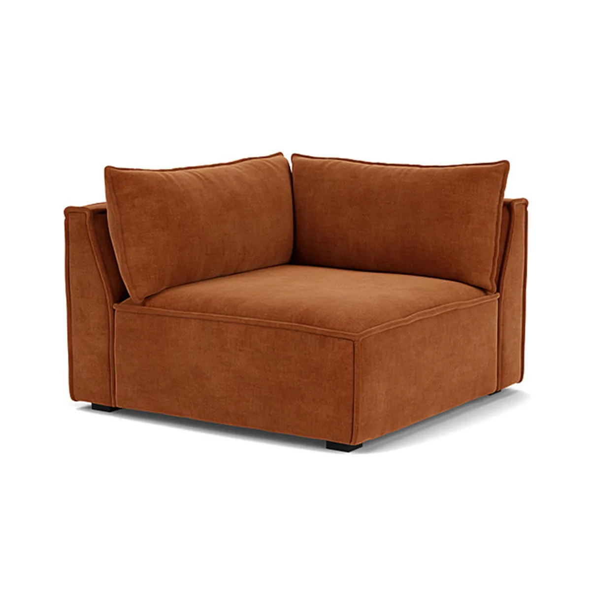 Daphne Fabric 1 Seater Right Corner Modular Sofa