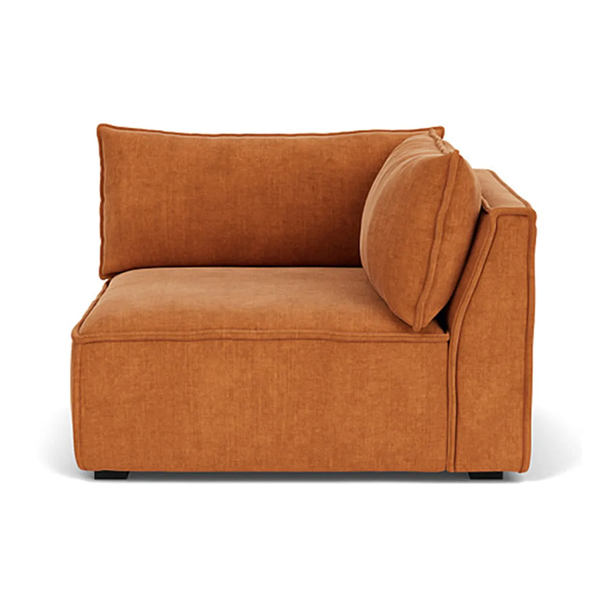 Daphne Fabric 1 Seater Right Corner Modular Sofa