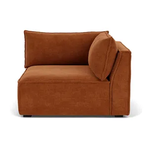 Daphne Fabric 1 Seater Right Corner Modular Sofa