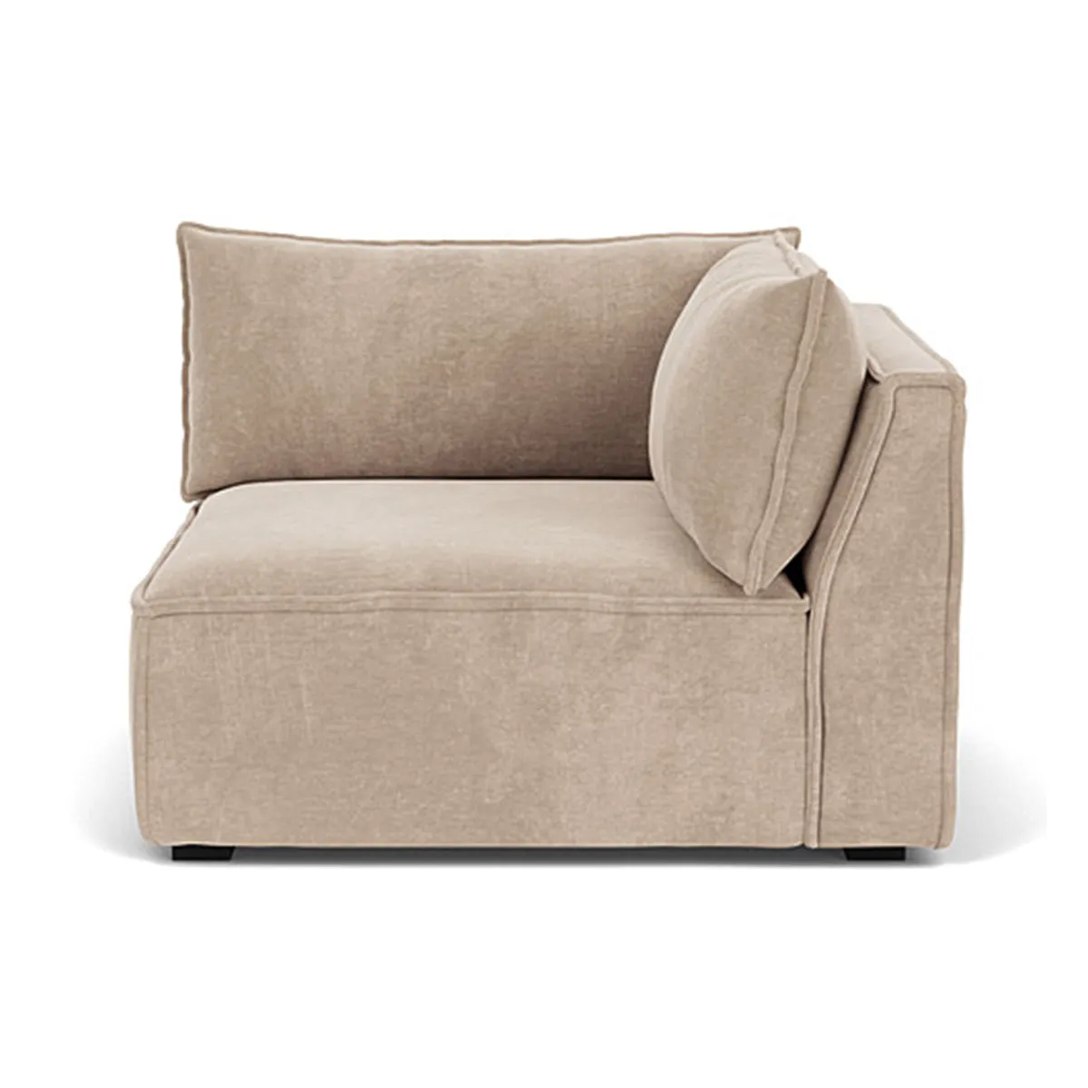 Daphne Fabric 1 Seater Right Corner Modular Sofa