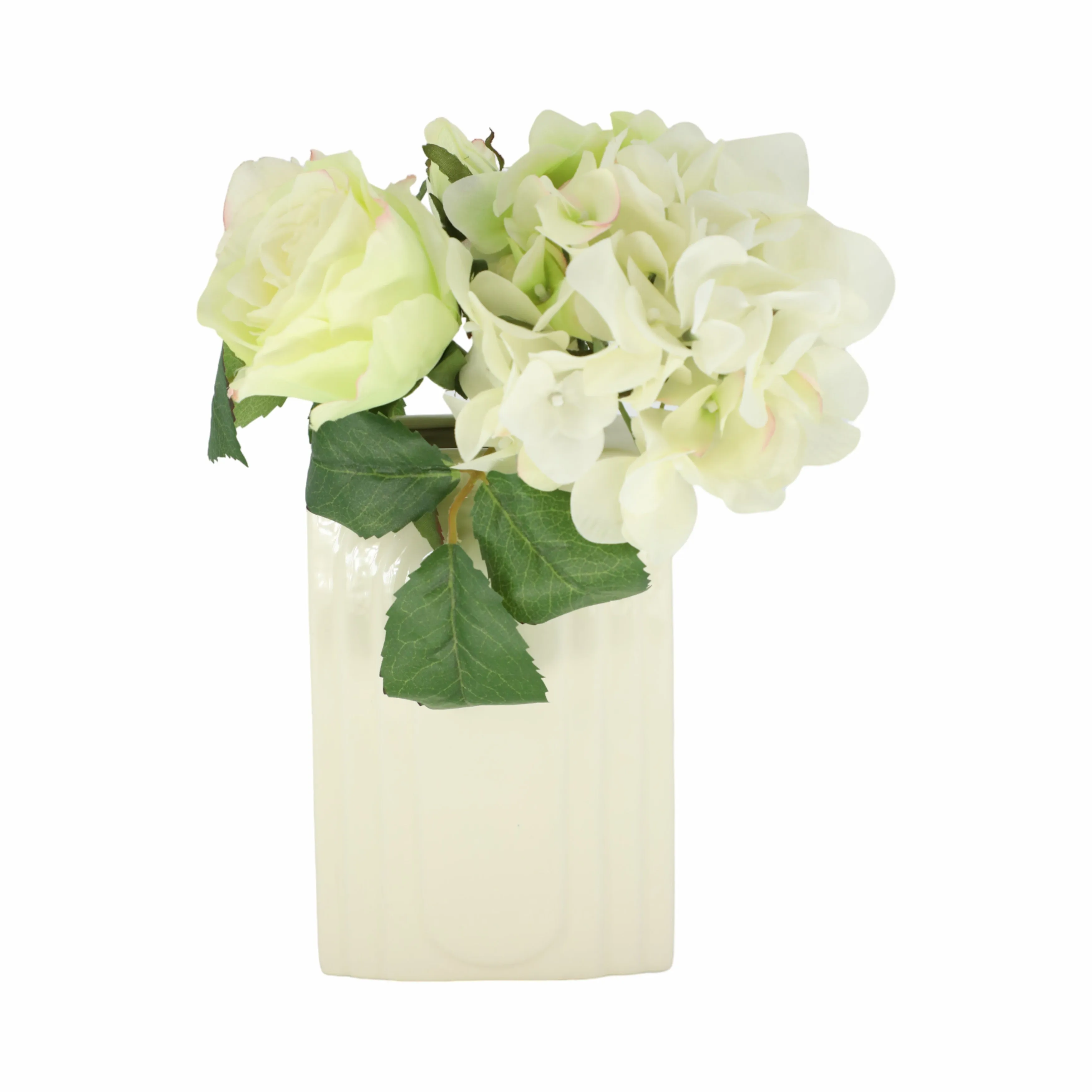 DOL, 7" RECTANGULAR VASE, COTTON