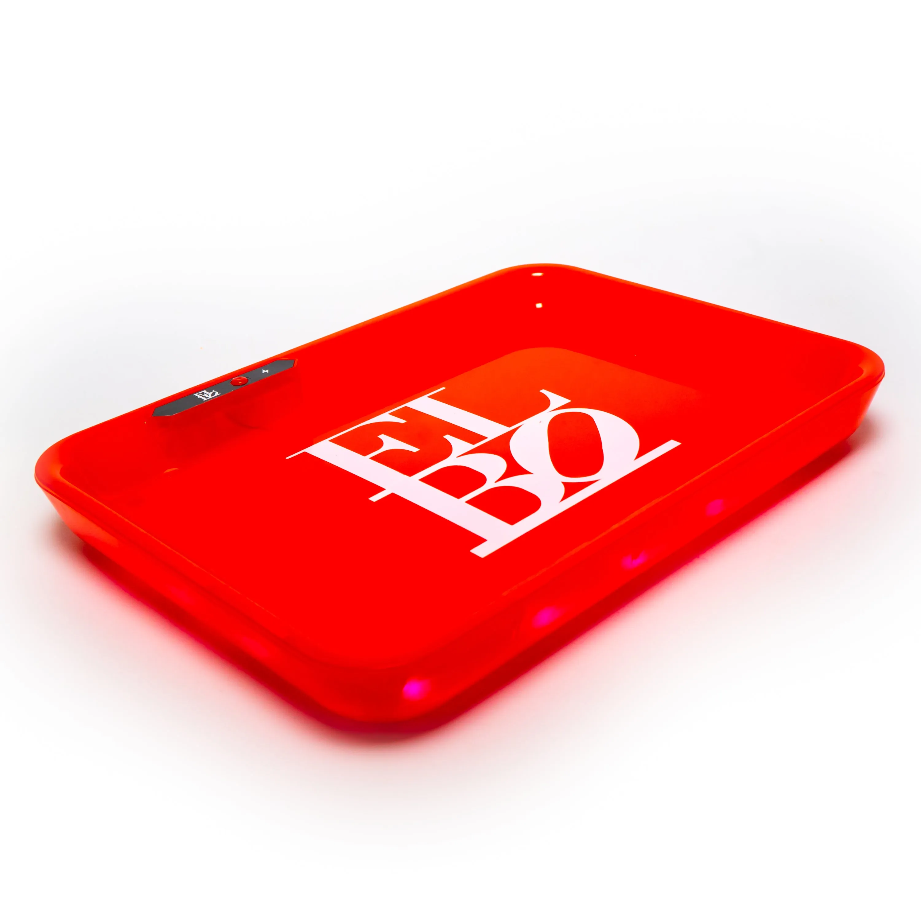 Elbo - Glow Rolling Tray - Red