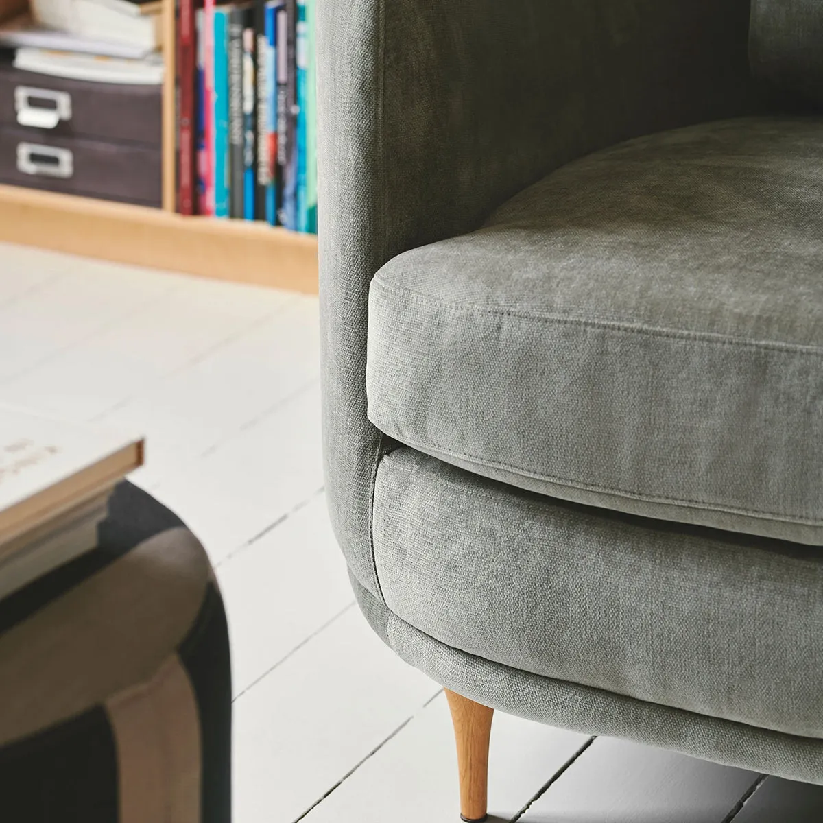 Elinor Fabric 3 Seater Sofa