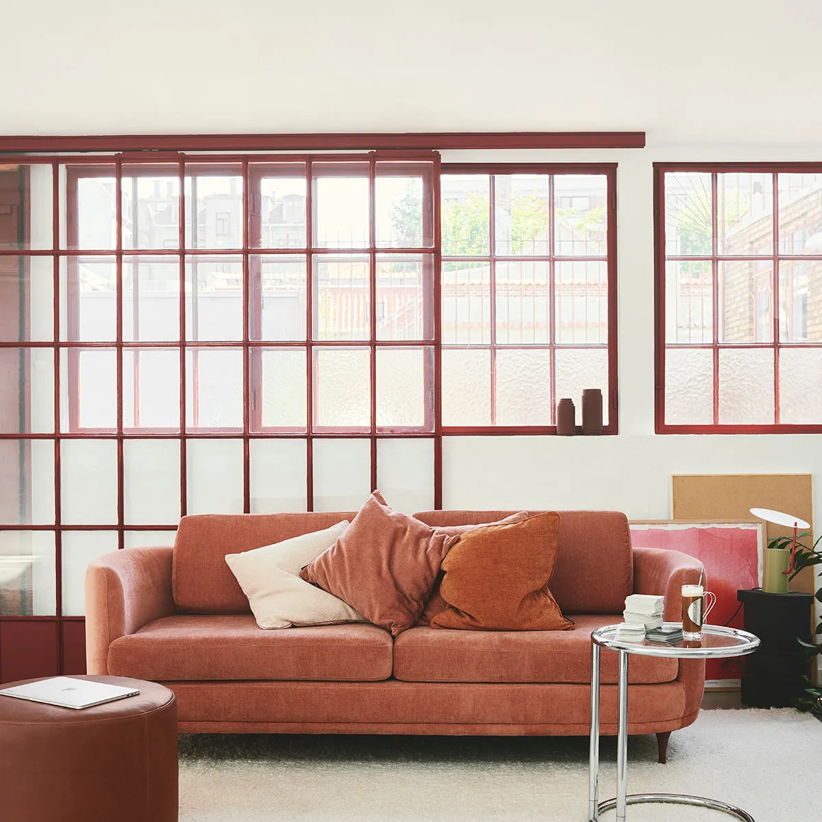 Elinor Fabric 3 Seater Sofa