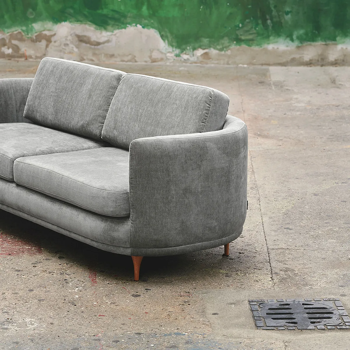 Elinor Fabric 3 Seater Sofa