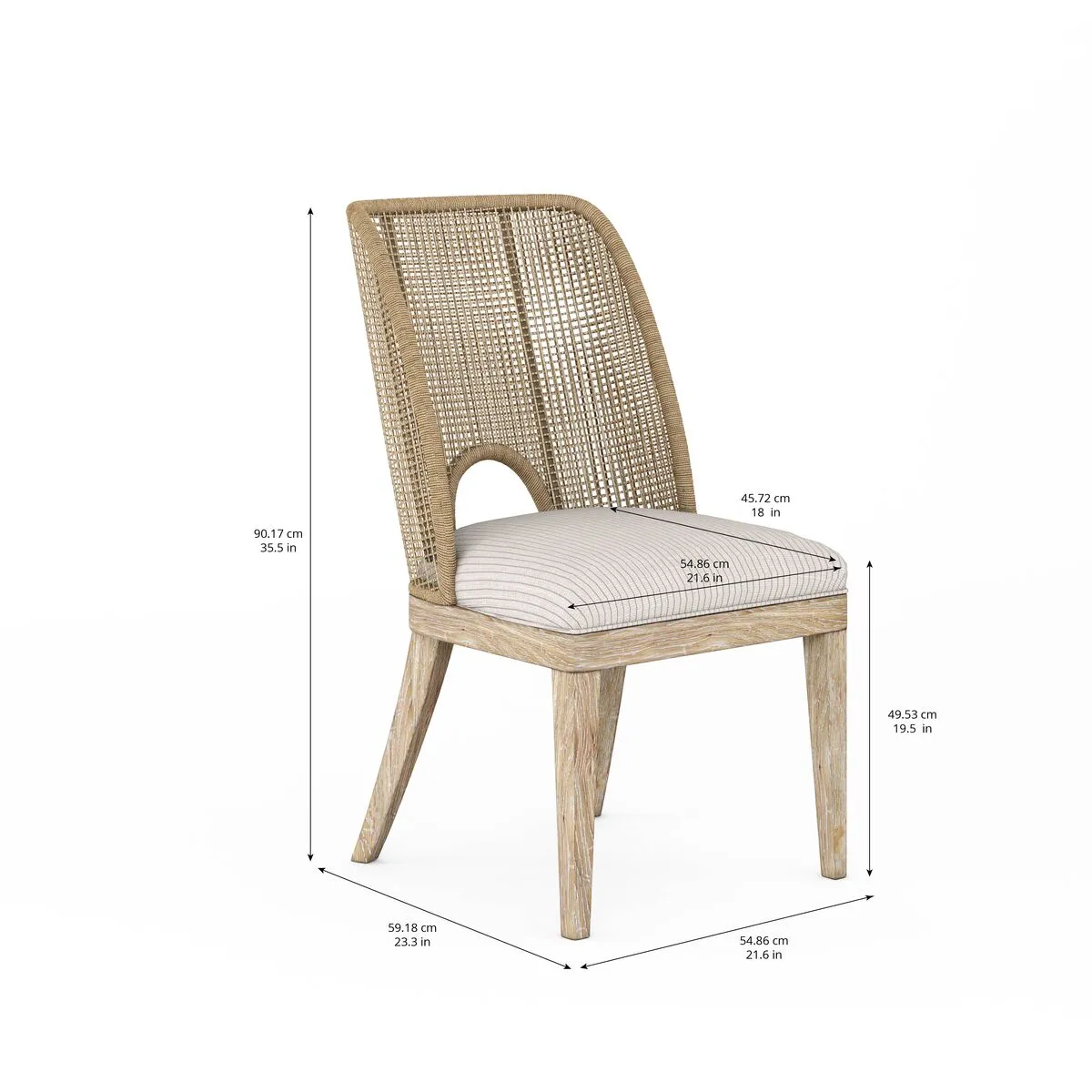 Frame Woven Sling Chair