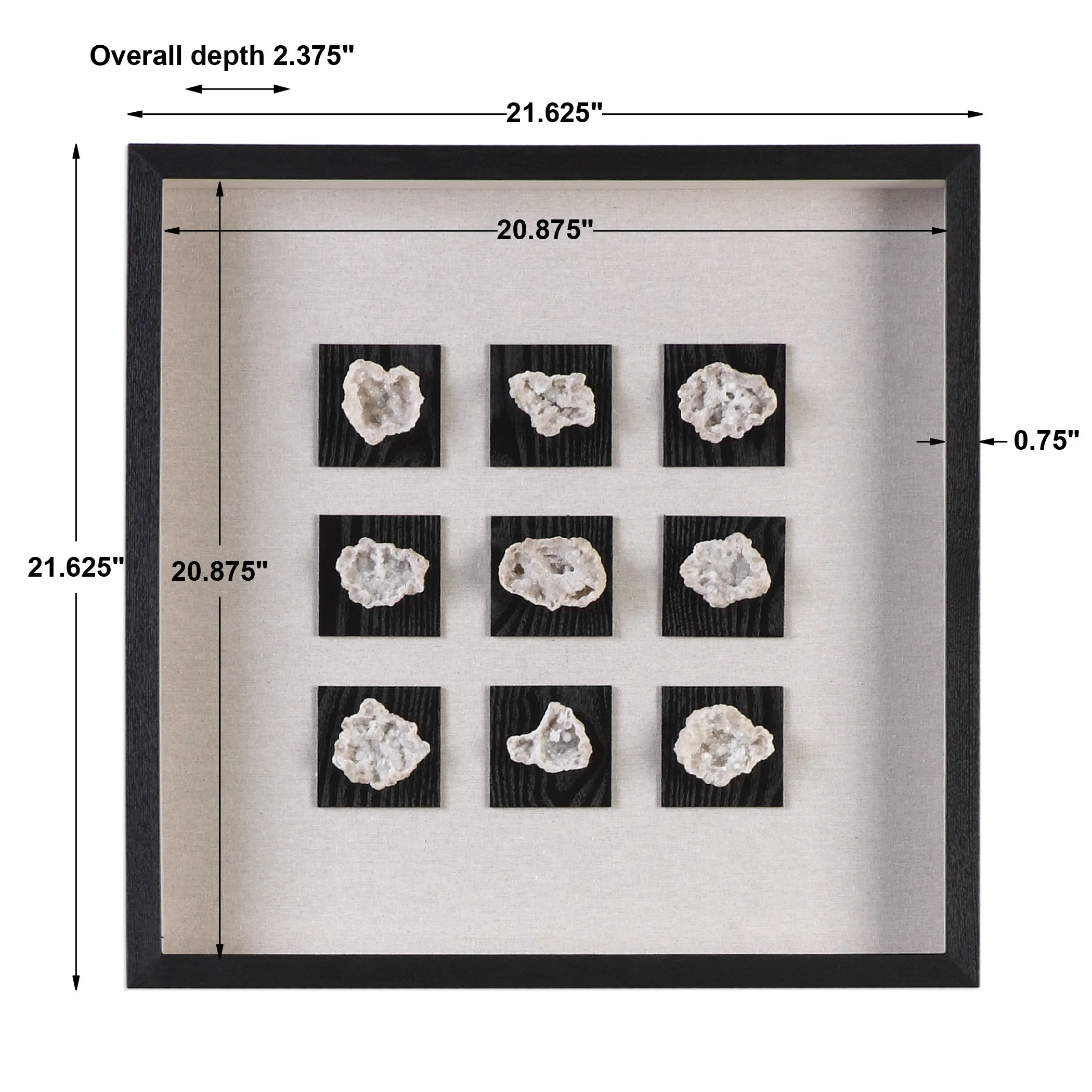 Geode Shadow Box