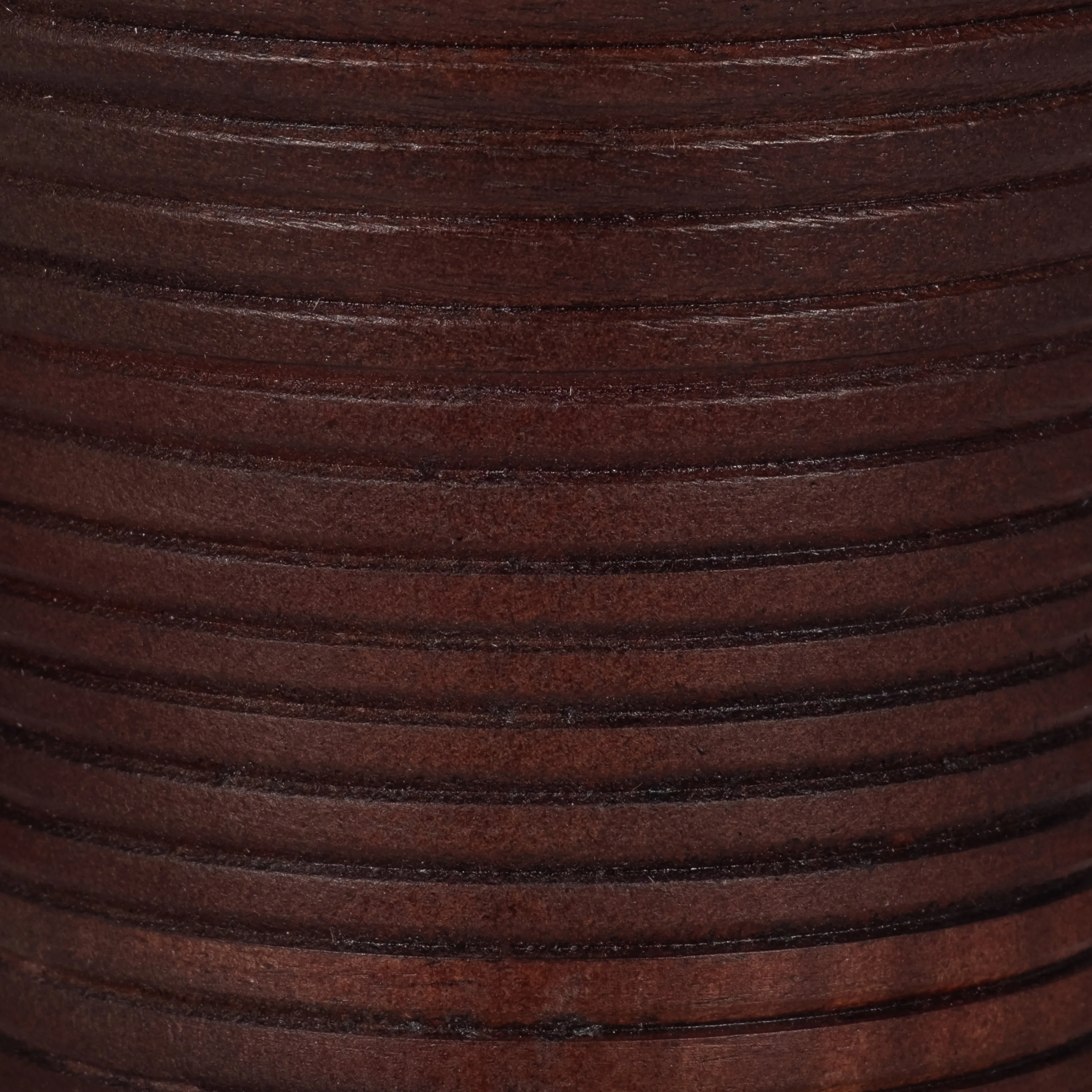 GLASS, 16" WOODEN TOP VASE, BLUSH
