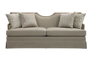 Harper Skirted Quartz Sofa