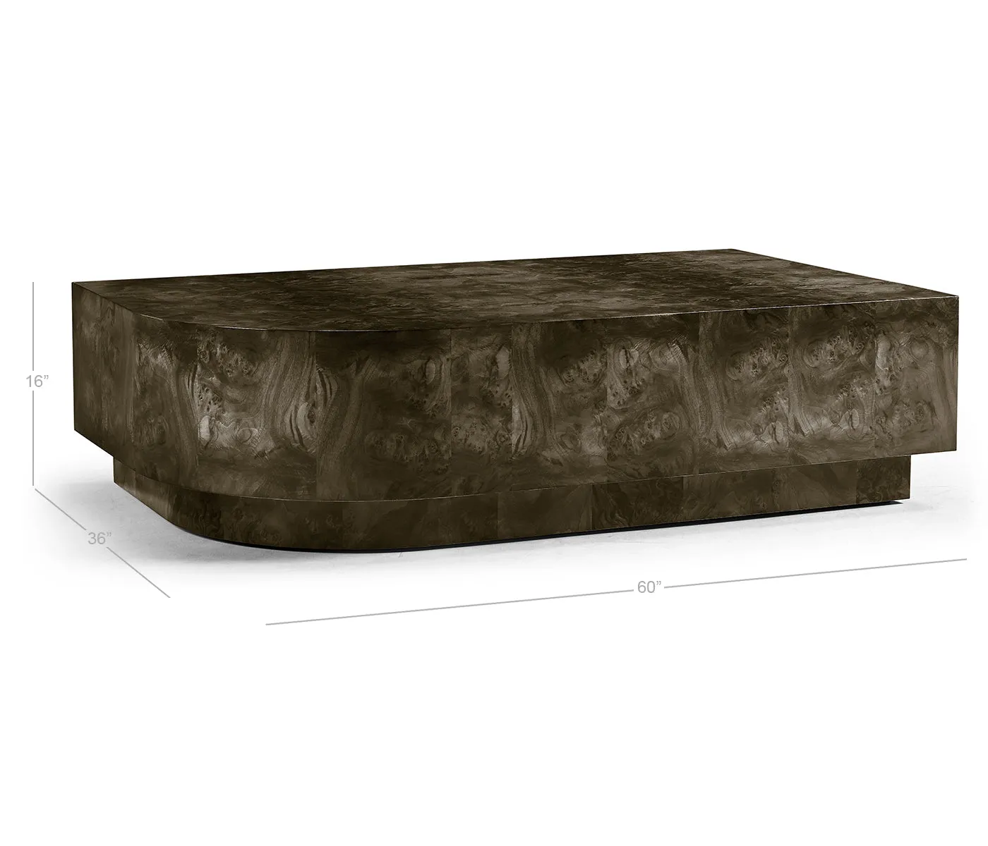 JC Modern - Jacques Collection - Jacques Radius Cocktail Table