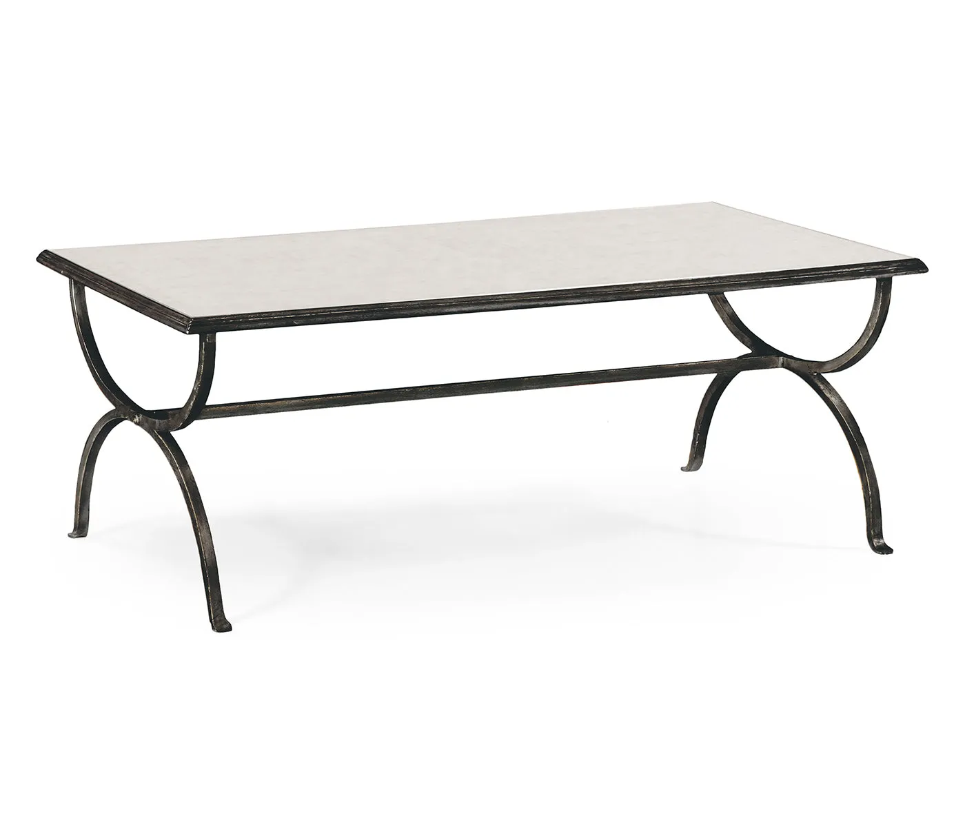 JC Modern - Luxe Collection - glomis & Bronze Iron Coffee Table