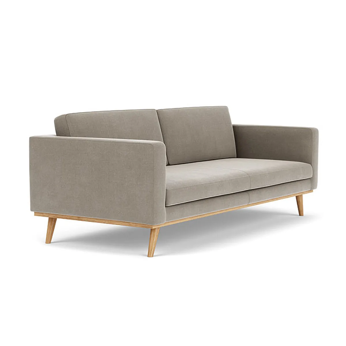 Johan Fabric 3 Seater Sofa