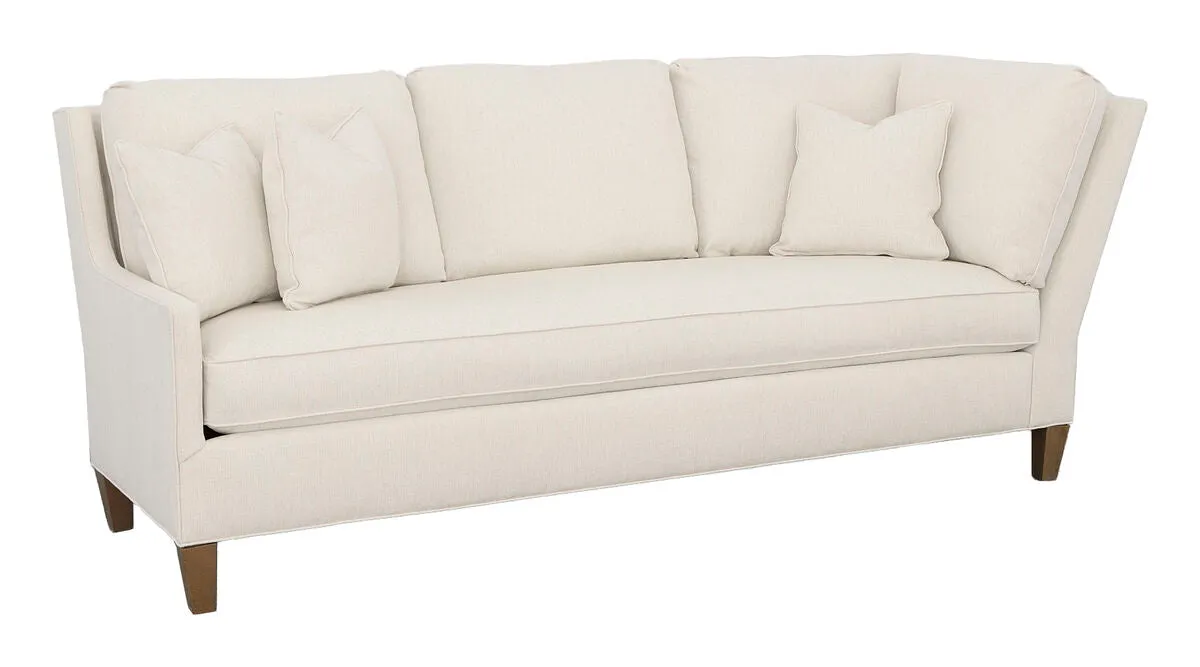 Kelly Left Arm Corner Sofa with Tapered Leg