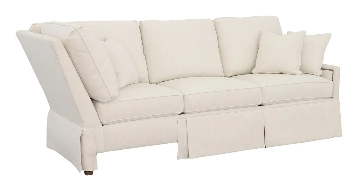Kelly Skirted Right Arm Corner Sofa
