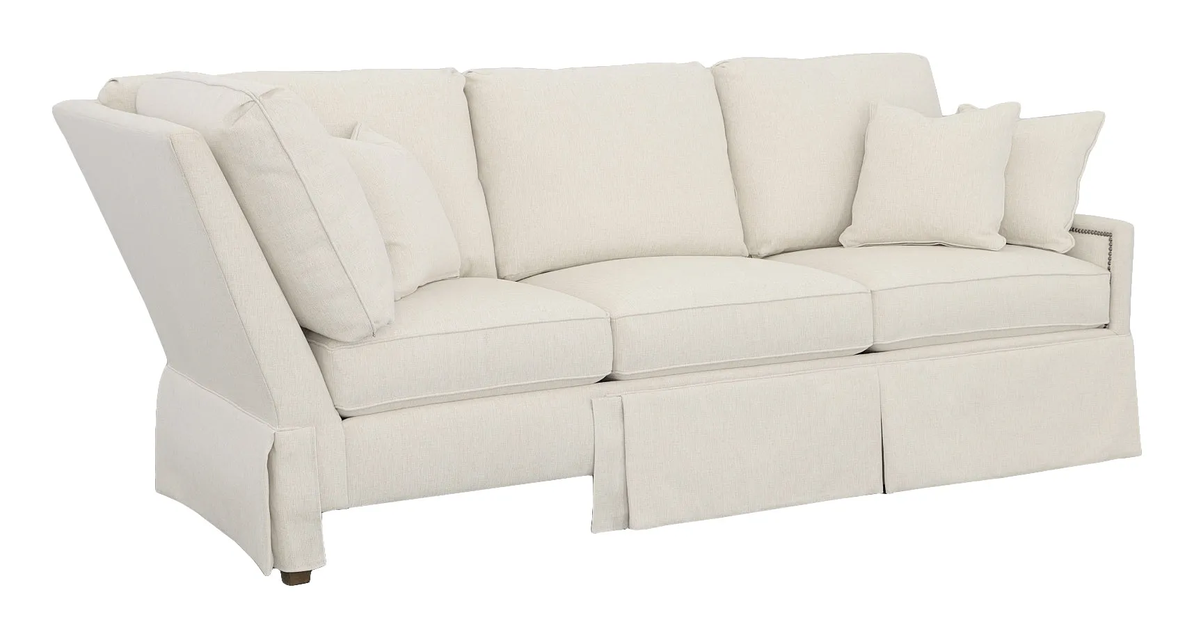 Kelly Skirted Right Arm Corner Sofa