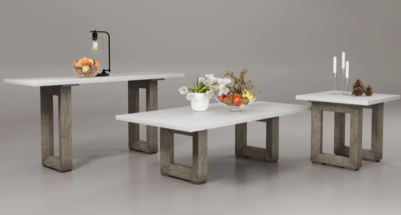 Langford RECT Cocktail Table Set