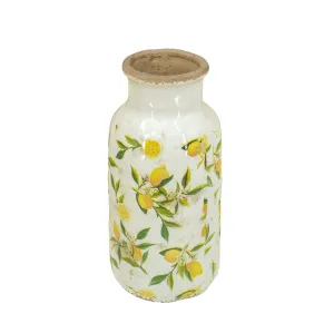 Lemon Pattern Vase
