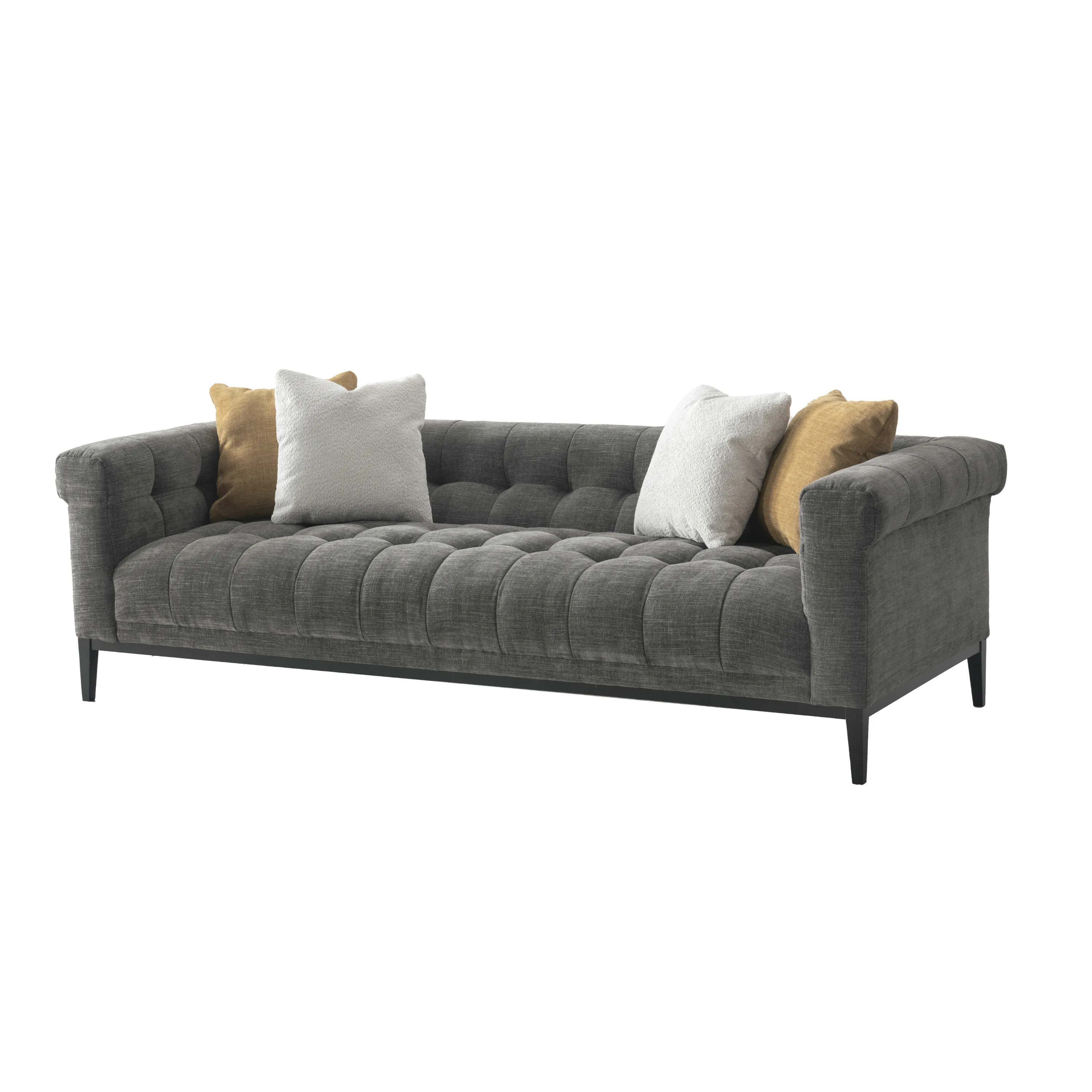 Mara Charcoal Sofa W238