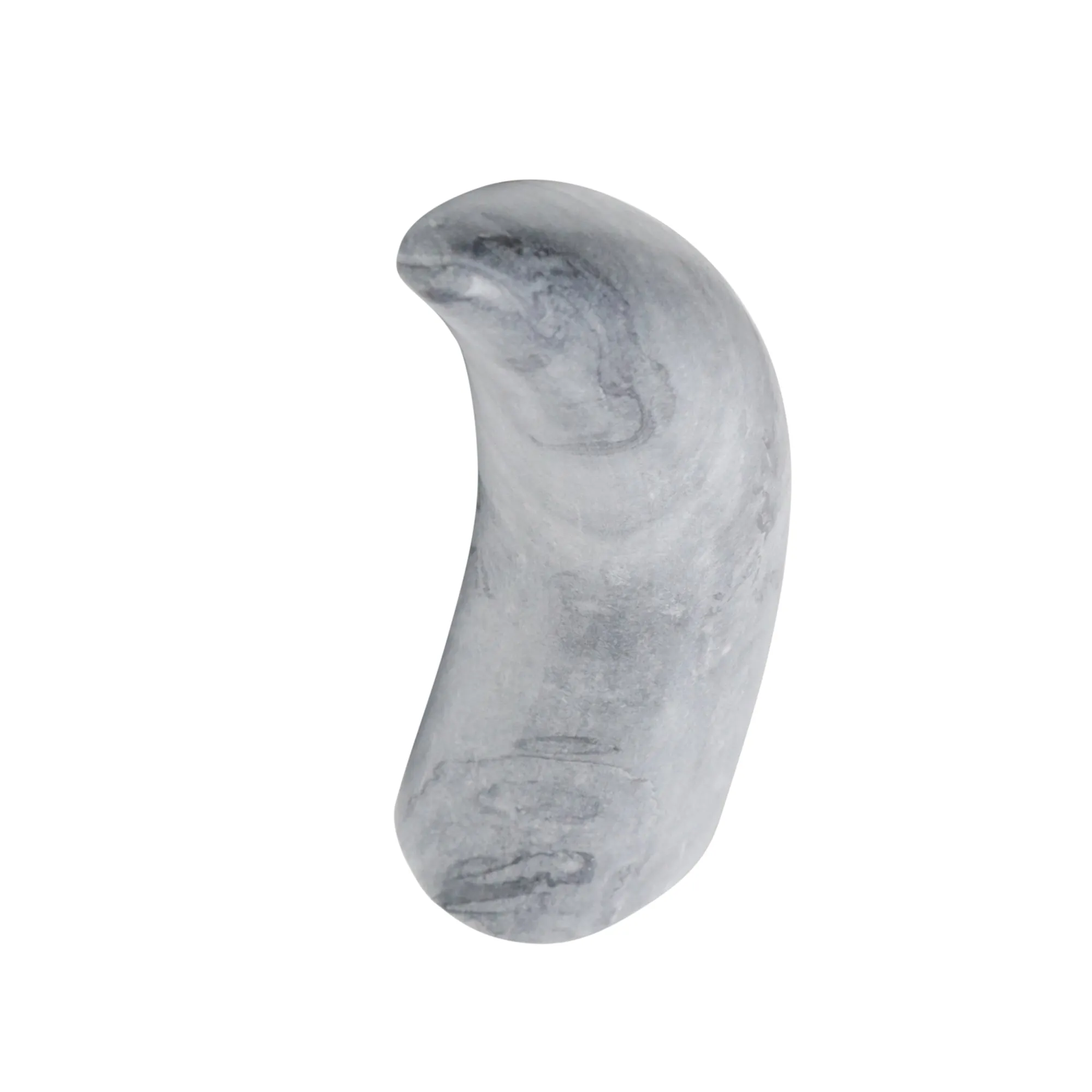 MARBLE 8"H ANTLER DECO, GRAY