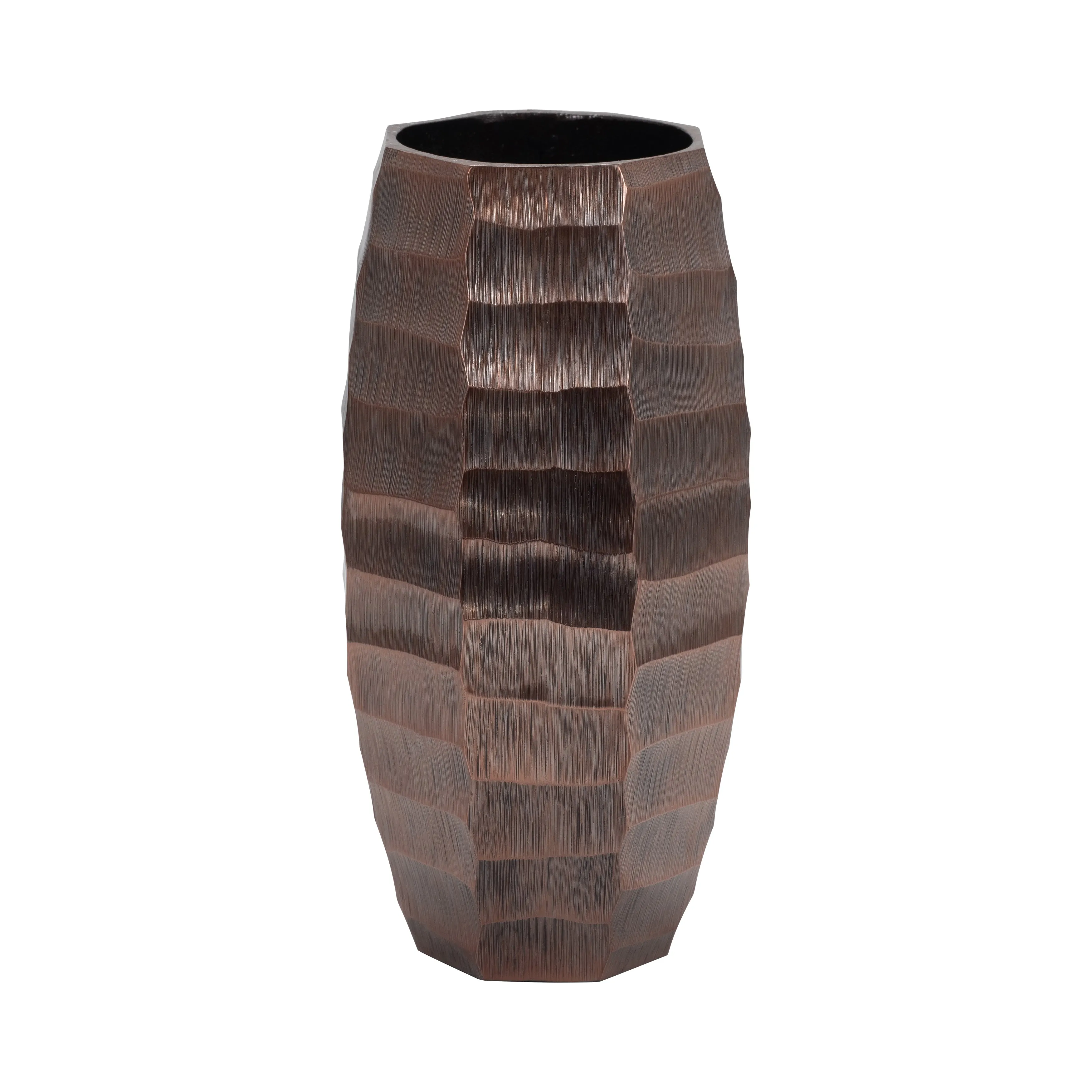 Metal, 10" Friston Small Bronze Vase