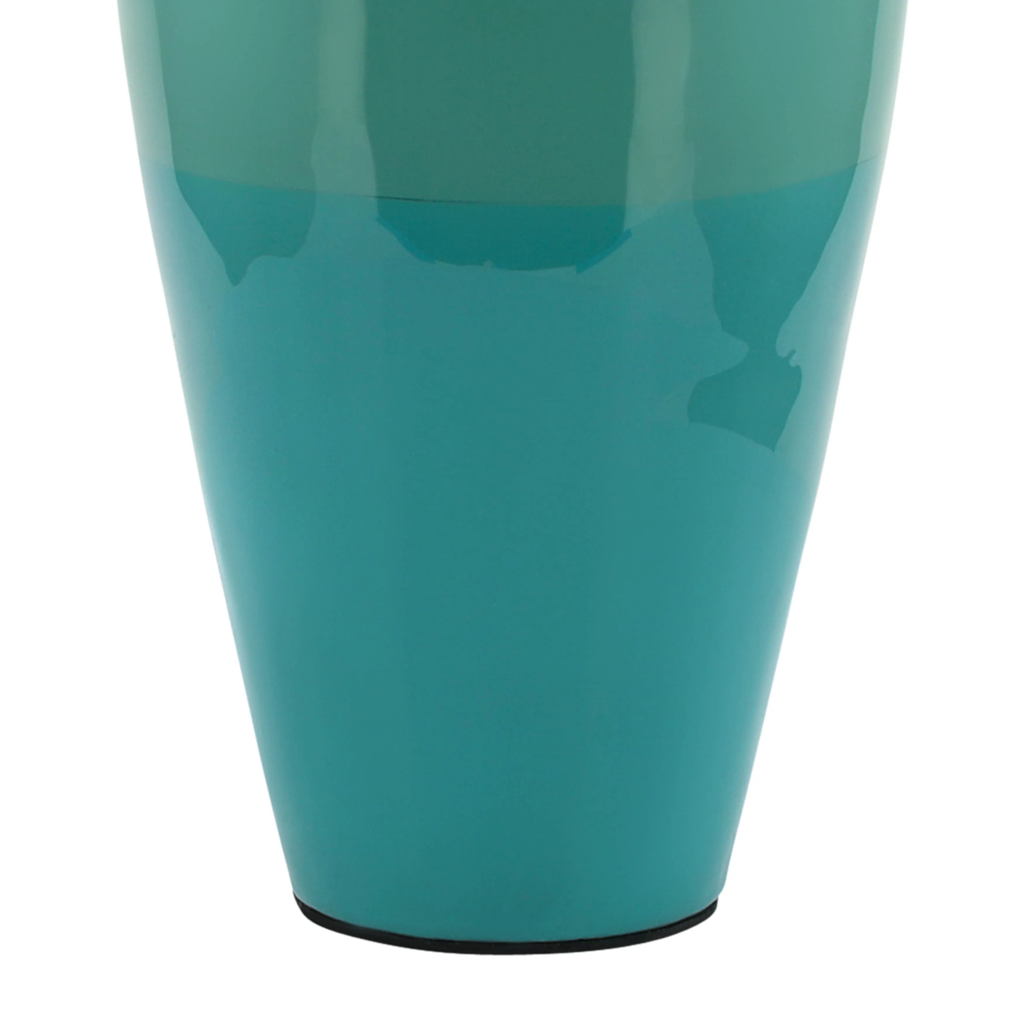 METAL 12" POSY VASE, GREEN
