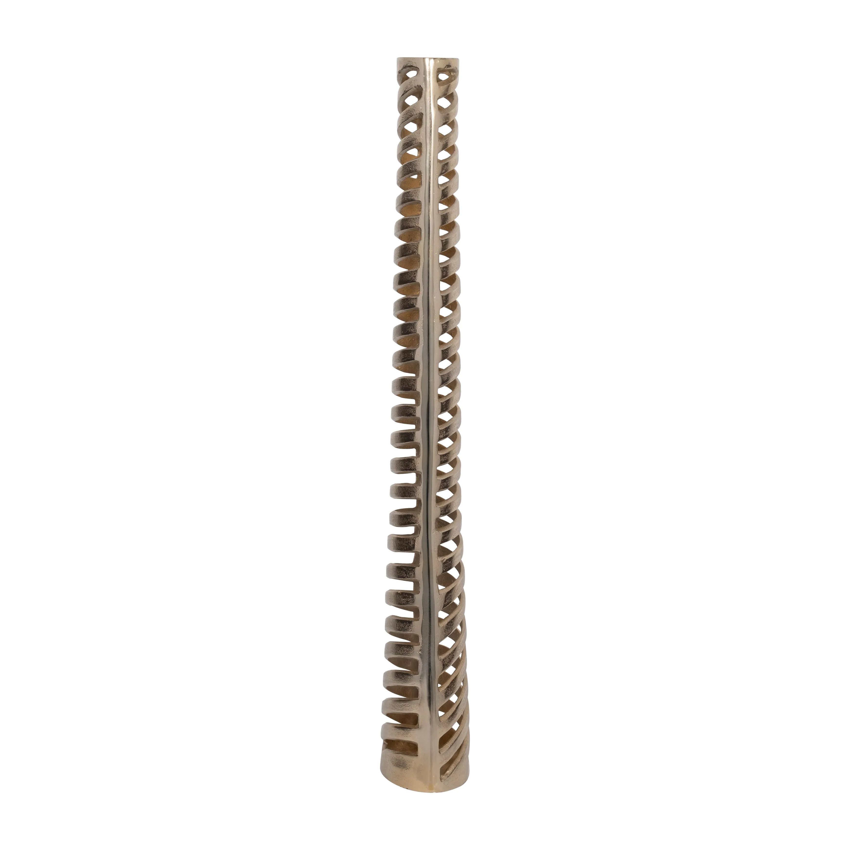 Metal, 36" Channing Small Gold Vase