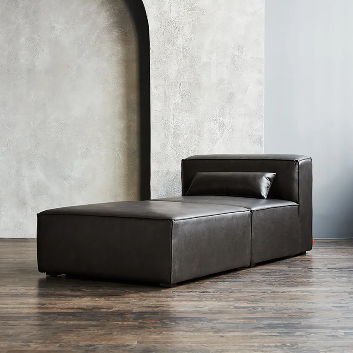 Mix Leatherette Sofa (Armless)