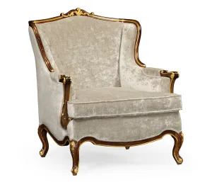Monte Carlo Collection - Bergre Arm Chair with Gilded Carving