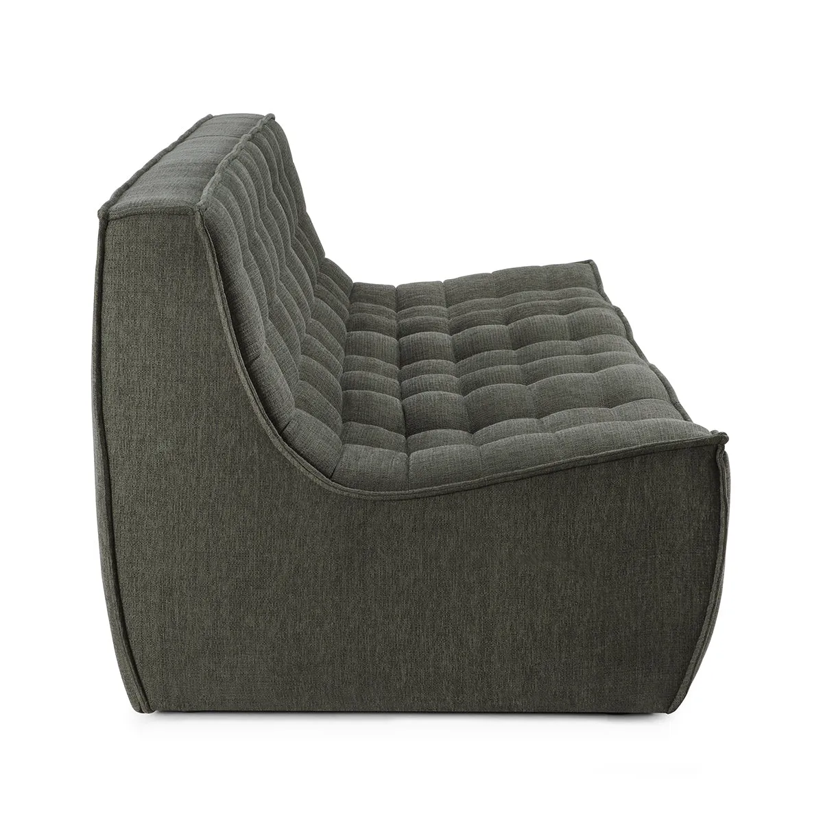 N701 Eco Fabric 3 Seater Sofa