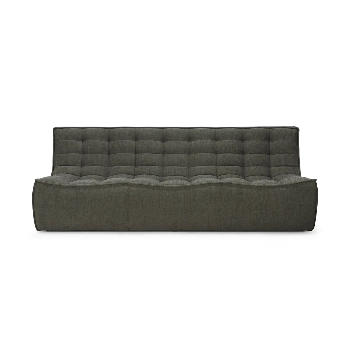 N701 Eco Fabric 3 Seater Sofa
