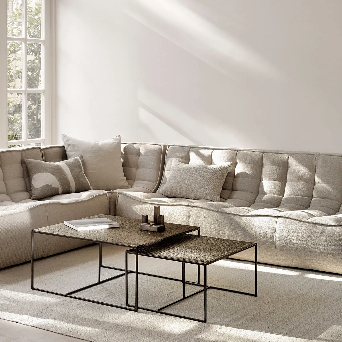 N701 Round Corner Seater Sofa