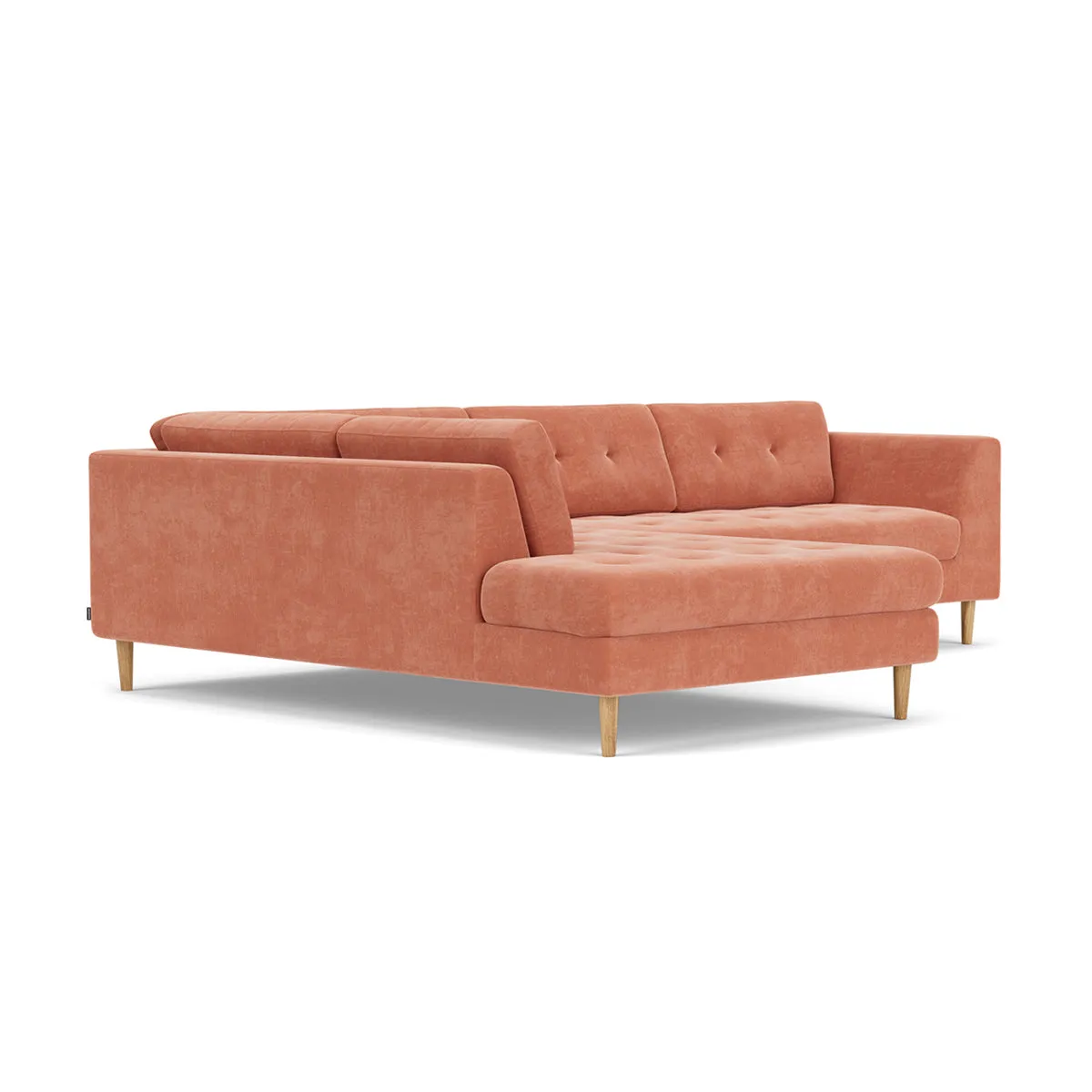 Nelson Fabric Left Corner Sofa