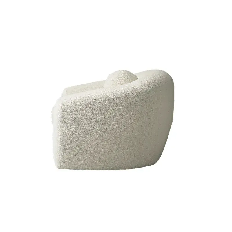 Nizak -off- white Modern single sofa