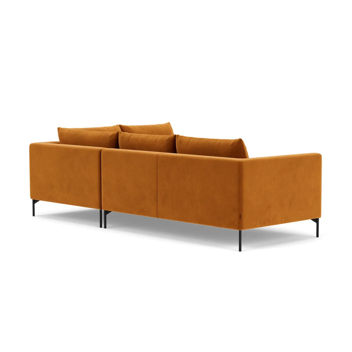 NOA Velvet Right Corner Sofa