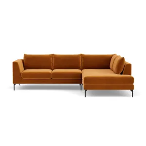 NOA Velvet Right Corner Sofa