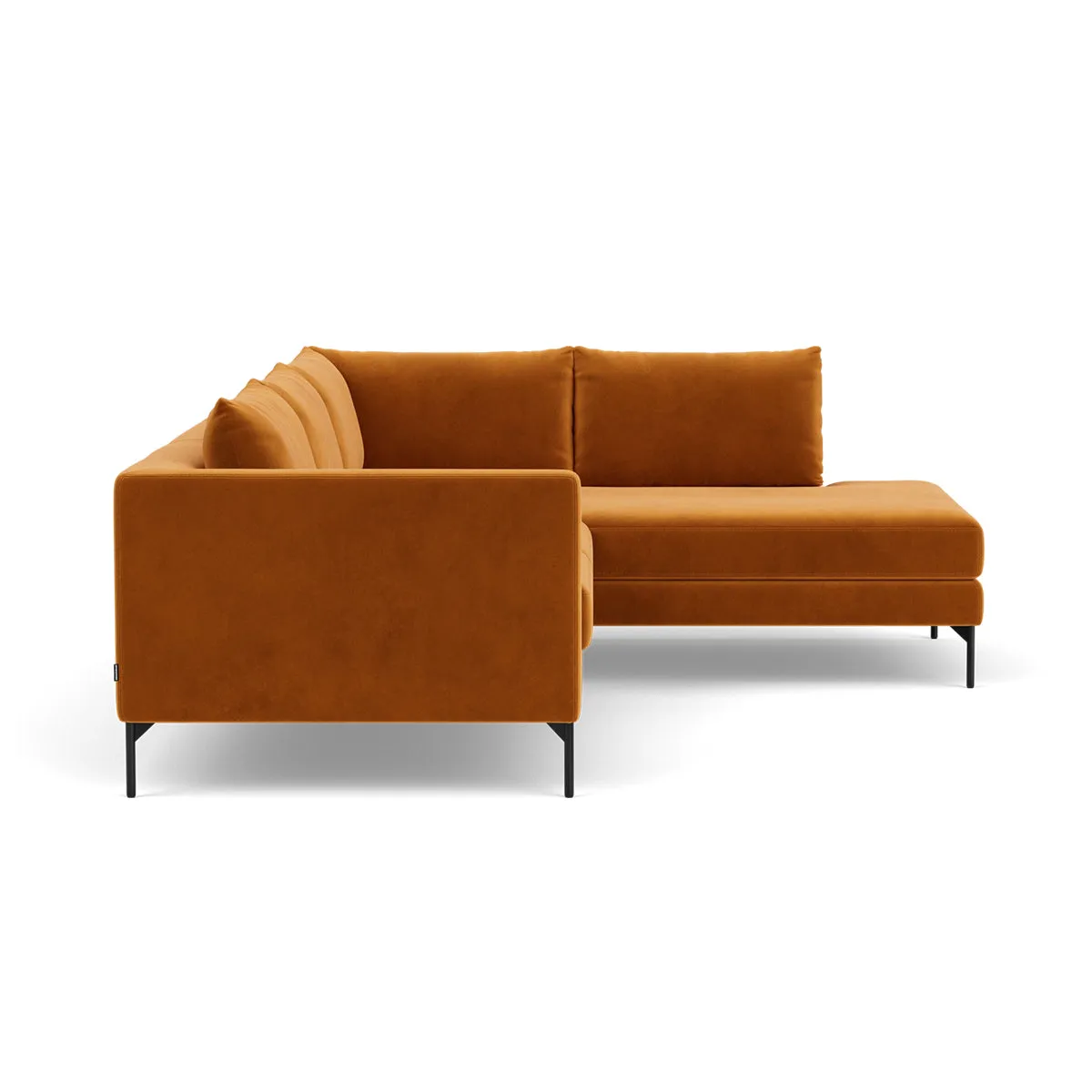 NOA Velvet Right Corner Sofa