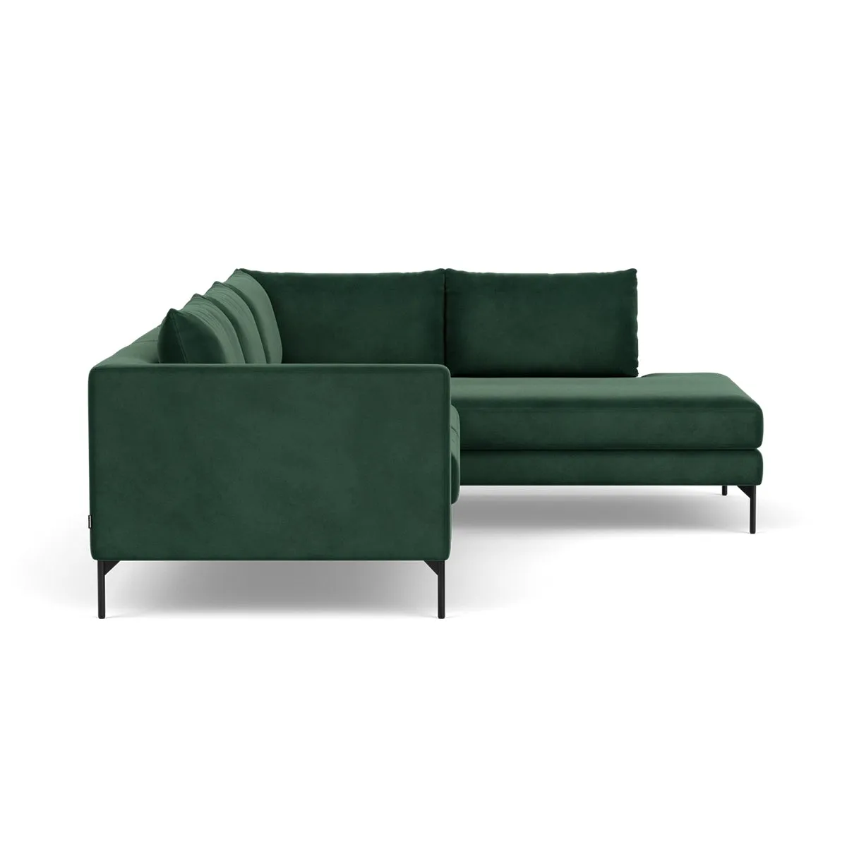 NOA Velvet Right Corner Sofa