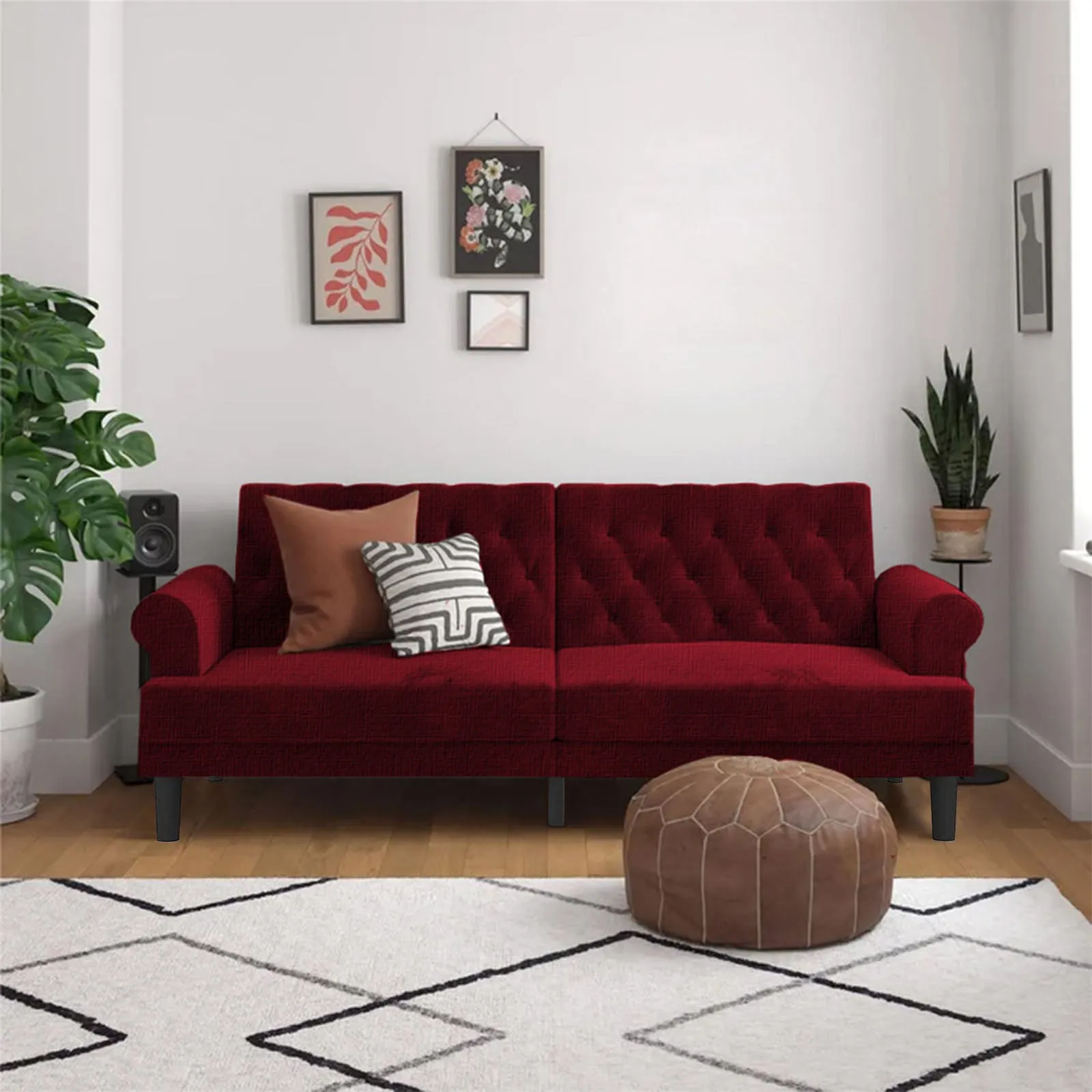 Nutella 2 In 1 Sofabed Linen Upholstered